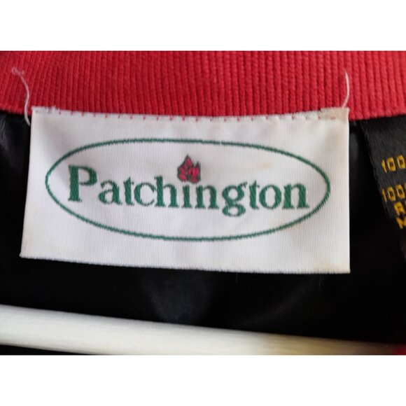 Vintage Patchington Aztec Tribal Embroidered Wearable Art Jacket Red Size M - Picture 7 of 16